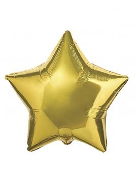 Folija balon zvezda Gold