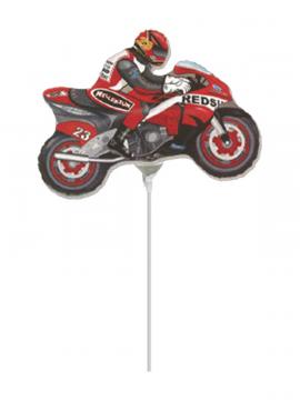 FOLIJA BALON MOTO RACING RED MINI 