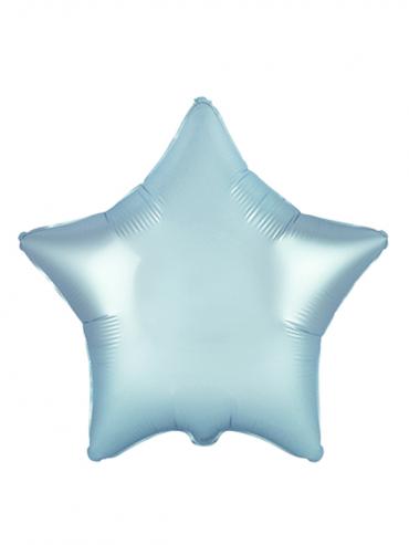 Folija balon zvezda Satin Pastel Blue