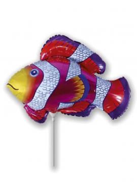 FOLIJA BALON CLOWNFISH FUCHSIA MINI