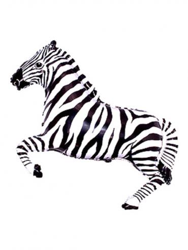 FOLIJA BALON ZEBRA BLACK