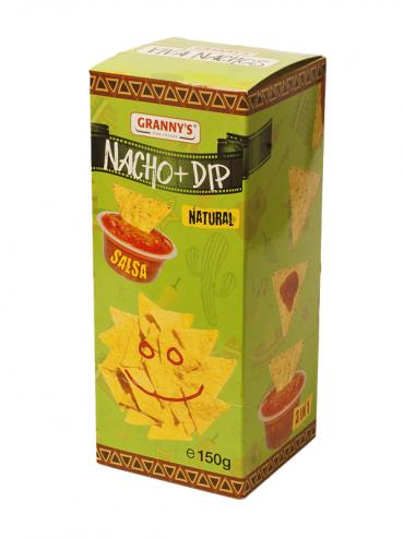 GRANNYS LAHKOTNO SOLJEN NACHO + OMAKA SALSA