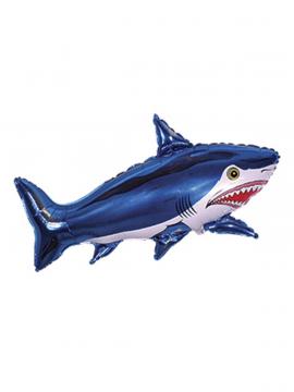 FOLIJA BALON STRONG SHARK BLUE 