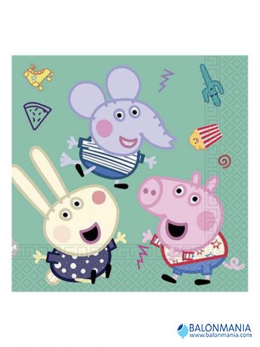 Papirnati prtički Pujsa Peppa 33x33cm/20kom