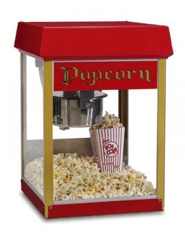 Rdeč aparat za pokovko Fun Pop, 4 oz