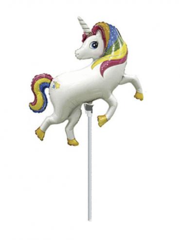 FOLIJA BALON RAINBOW UNICORN MINI