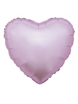 FOLIJA BALON HEART SILK LUSTRE FLAMINGO