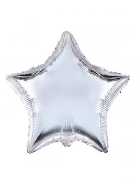 Folija balon zvezda Silver