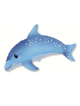 FOLIJA BALON CUTE DOLPHIN BLUE