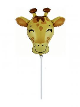 FOLIJA BALON GIRAFFE HEAD MINI