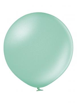 METAL BALON LIGHT GREEN - 60CM - 24" - 114l