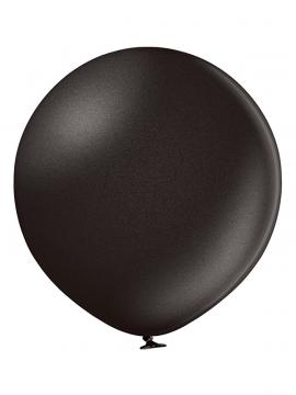 METAL BALON BLACK - 60CM - 24" - 114l