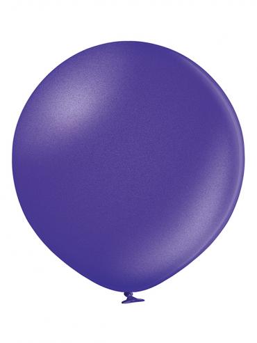 METAL BALON PURPLE - 60CM - 24" - 114l