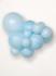 PASTEL BALON NEBEŠKO MODER - 30CM - 12" - 15l