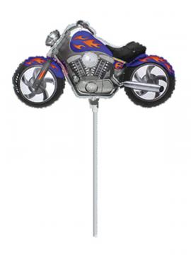 FOLIJA BALON CUSTOM MOTO BLUE MINI