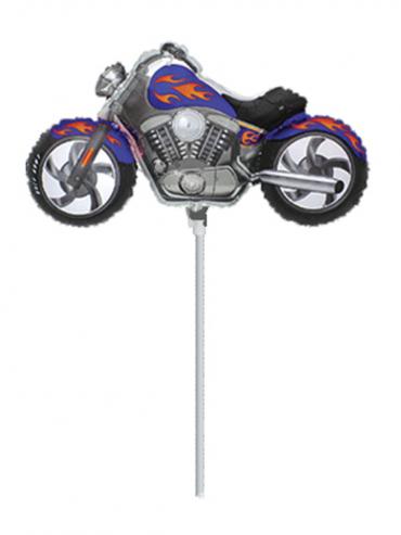 FOLIJA BALON CUSTOM MOTO BLUE MINI