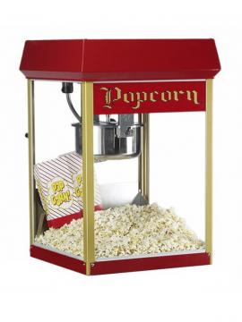 Rdeč aparat za pokovko Fun Pop, 8 oz