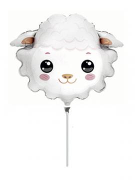 FOLIJA BALON SHEEP HEAD MINI