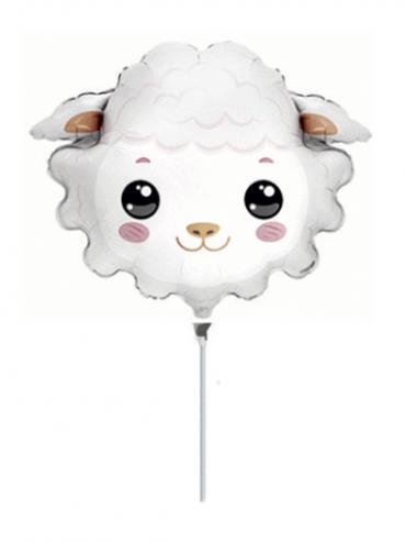 FOLIJA BALON SHEEP HEAD MINI