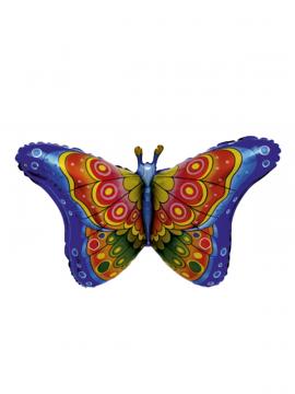 FOLIJA BALON BUTTERFLY COQUETTE BLUE
