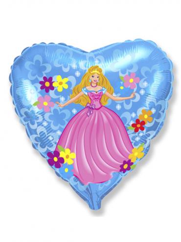 FOLIJA BALON PRINCESS HEART