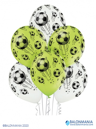 Balon Nogomet, lateks (6 kom)