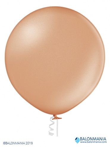 METAL BALON ROSE GOLD - 60CM - 24" - 114l