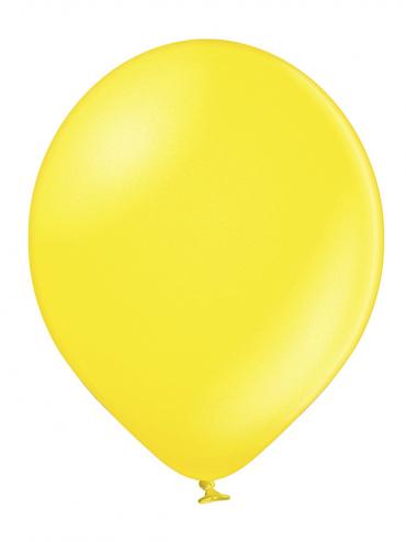 METAL BALON CITRUS YELLOW - 30CM - 12" - 15l