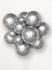 GLOSSY BALON SREBRN - 30CM - 12 INCH - 15l