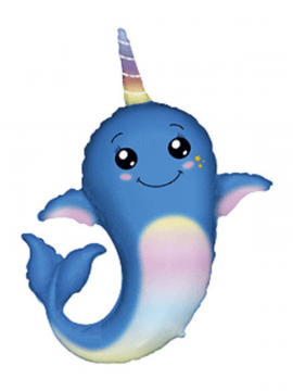 FOLIJA BALON NARWHAL
