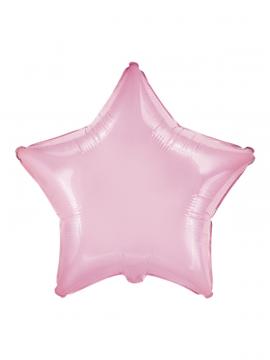 Folija balon zvezda Pastel Pink