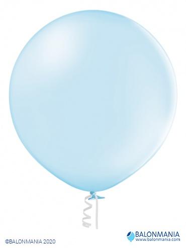 PASTEL BALON NEBEŠKO MODER - 43CM - 17" - 36l