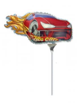 FOLIJA BALON HOT CARS RED MINI