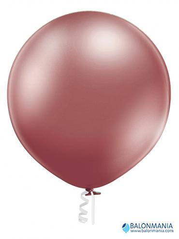 GLOSSY BALON ROSE GOLD - 43CM - 17" - 36l