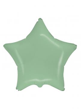 Folija balon zvezda Pastel Mint