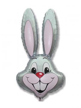 FOLIJA BALON RABBIT GREY