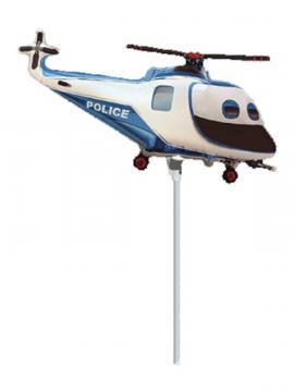 FOLIJA BALON POLICE HELICOPTER MINI