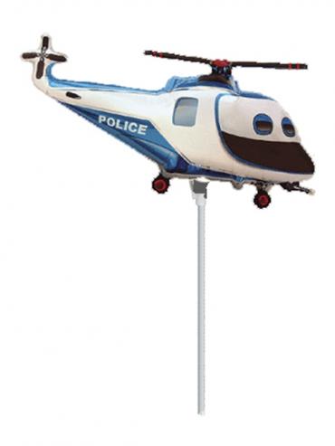 FOLIJA BALON POLICE HELICOPTER MINI