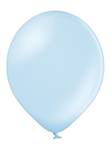 METAL BALON LIGHT BLUE - 30CM - 12" - 15l