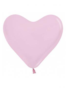 BALON LATEKS OBLIKA SRCE PINK - 12 INCH
