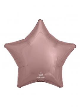 FOLIJA BALON STAR METALLIC ROSE GOLD DECORATOR