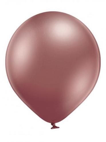GLOSSY BALON ROSE GOLD - 30CM - 12" - 15l