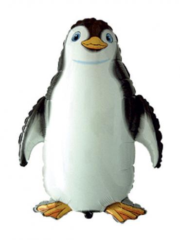 FOLIJA BALON HAPPY PENGUIN BLACK