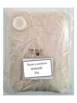 SLADKOR ZA SLADKORNO PENO Z AROMO BANANE 2KG