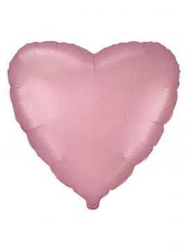 Folija balon srce Satin Pastel Pink