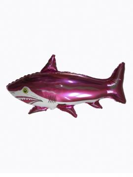 FOLIJA BALON STRONG SHARK FUCHSIA