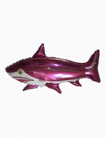 FOLIJA BALON STRONG SHARK FUCHSIA