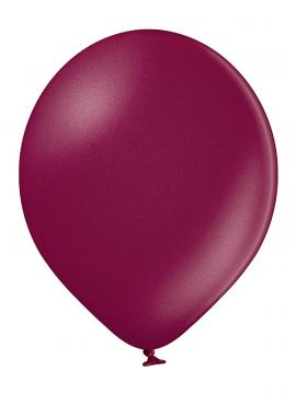 Balon vijoličen sliva metal, lateks (50 kom)
