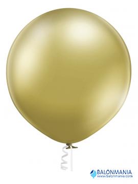 GLOSSY BALON ZLAT - 60CM - 24" - 114l