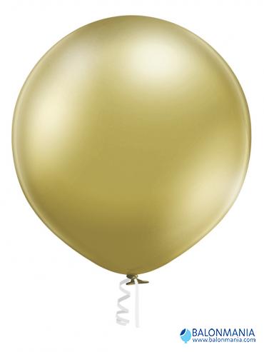 GLOSSY BALON ZLAT - 60CM - 24" - 114l